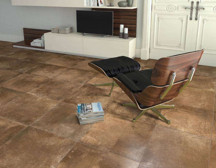 Carrelage à effet METAL4