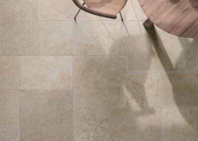 carrelage imitation travertin indeco saint mitre les remparts