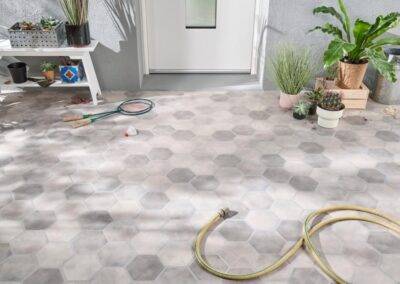 carreaux ciment au sol