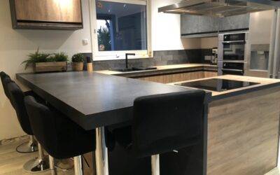 Cuisine Bois/anthracite